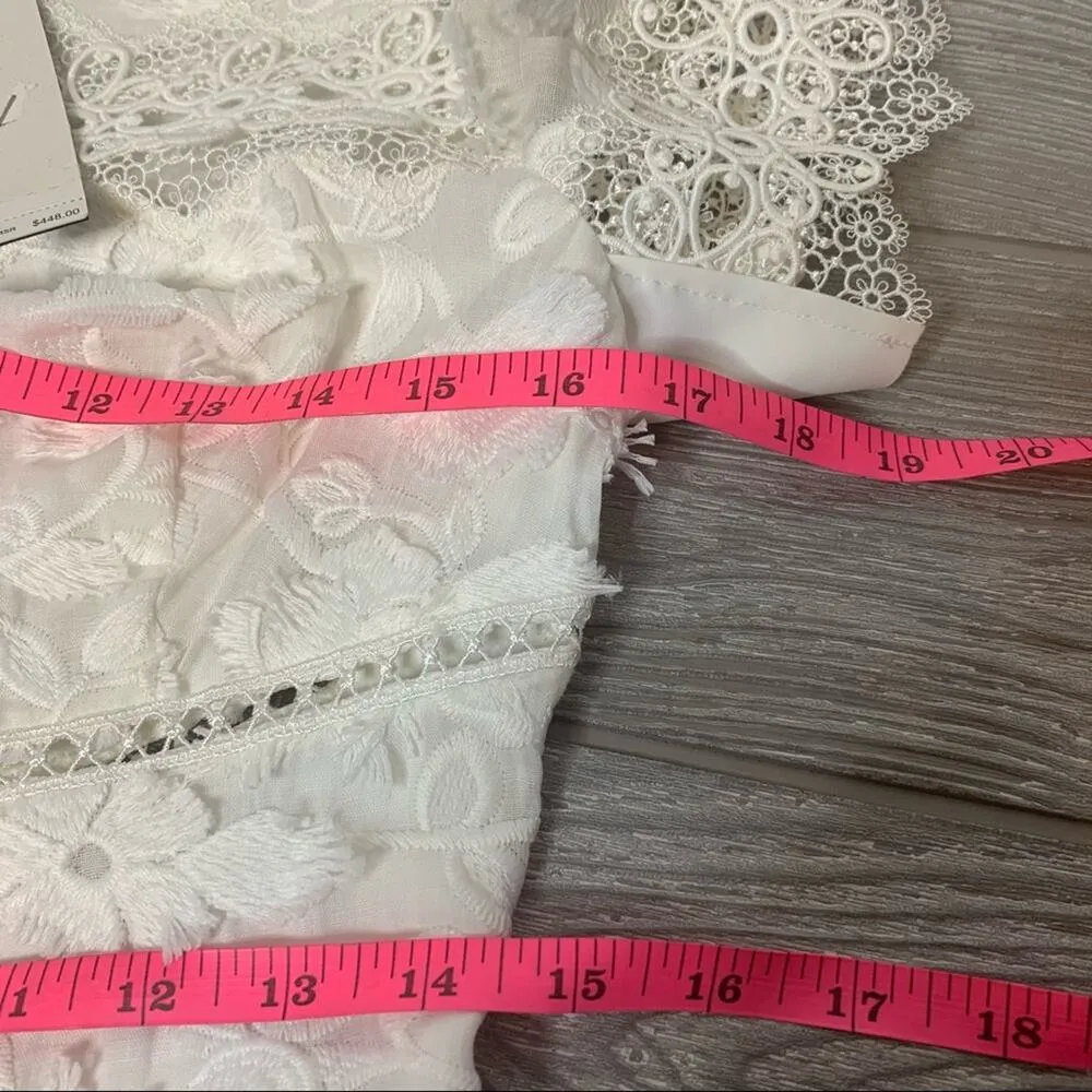 NWT Elie Tahari lace embroidered floral dress - Image 5