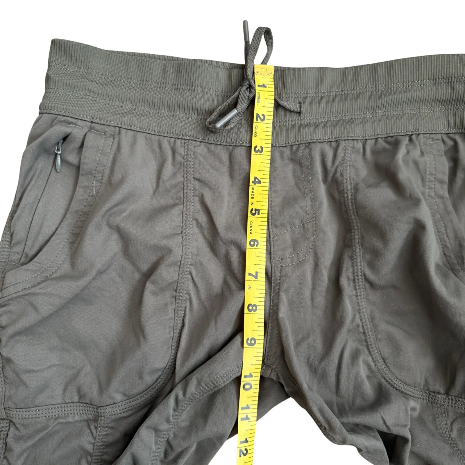 The North Face Women's Olive Green Aphrodite 2.0 Hiking Capri‎ Pants NFOA2U06 - Image 5