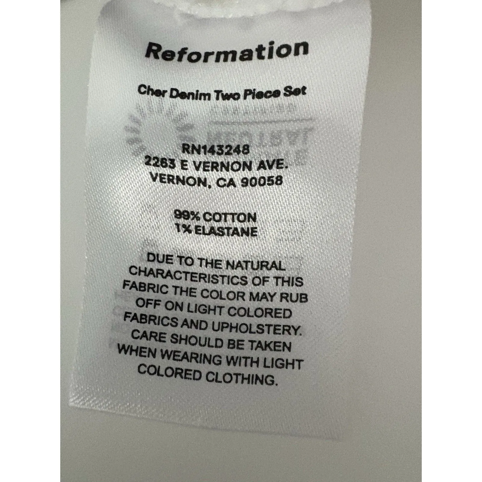 Reformation Jeans Vest Womens Size 10 White Cher Denim Button Up Vest Festival - Image 14