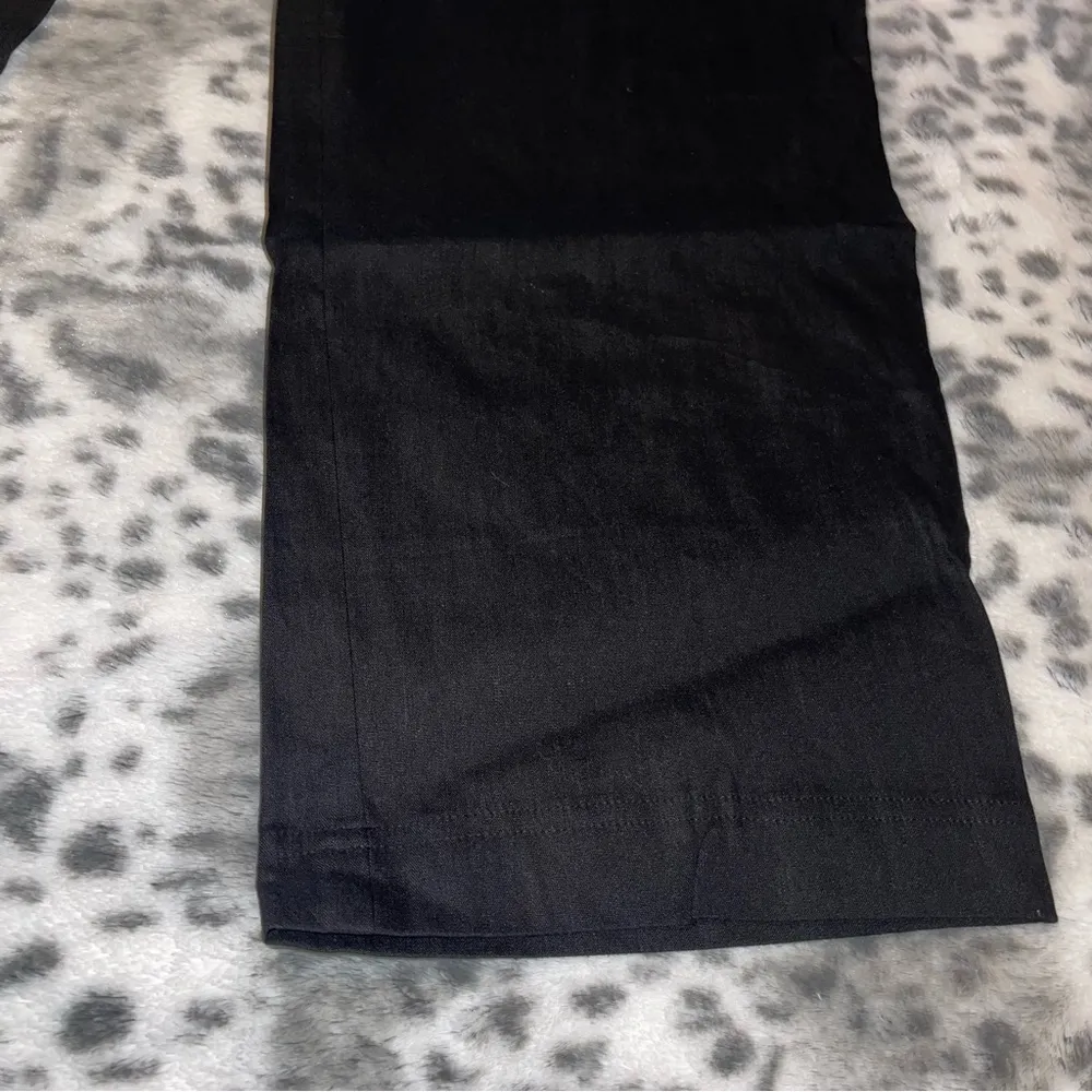 J. Jill Linen Pants Black Size 14 - Image 2