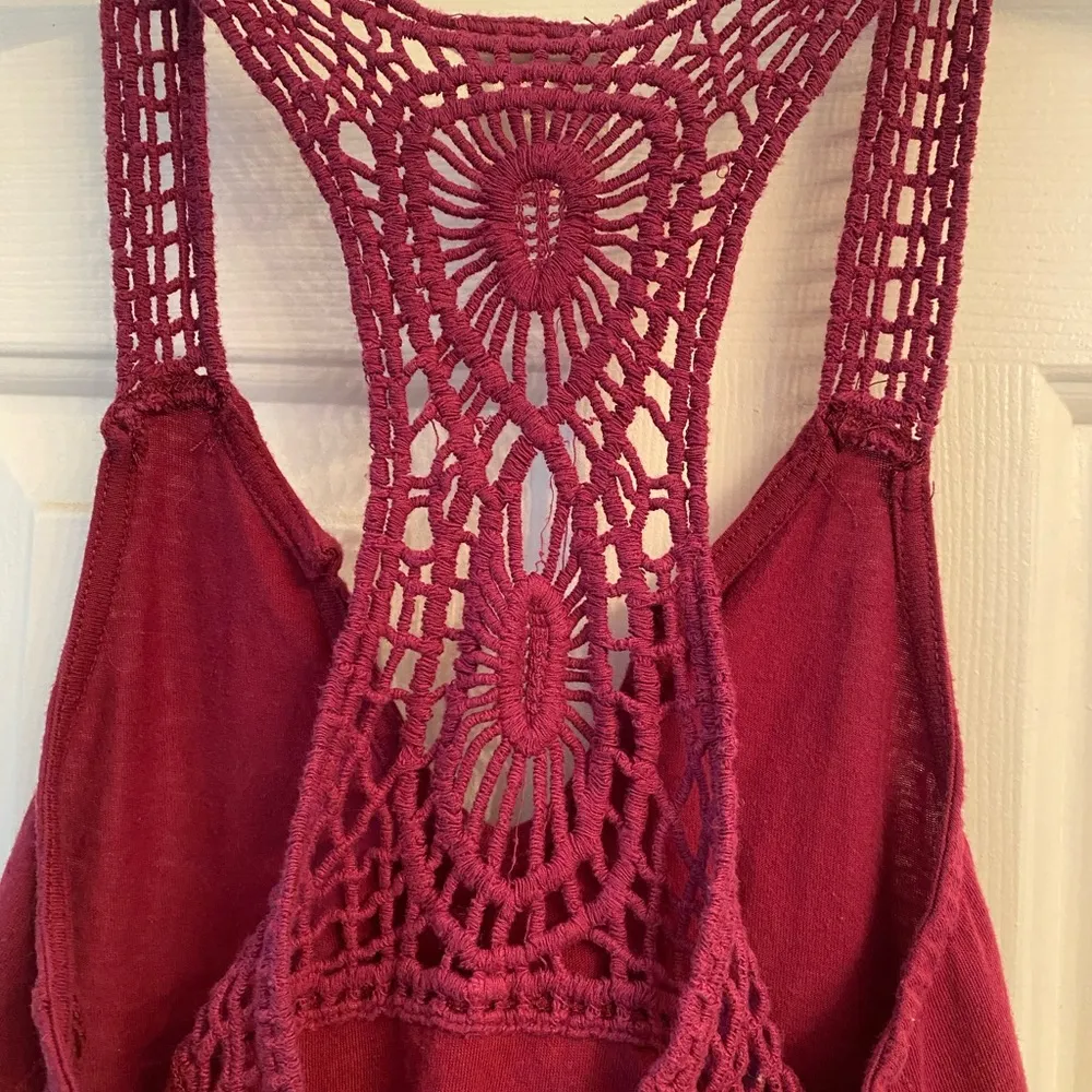 Mickey Mouse Crochet Back Tank Top S - Image 5