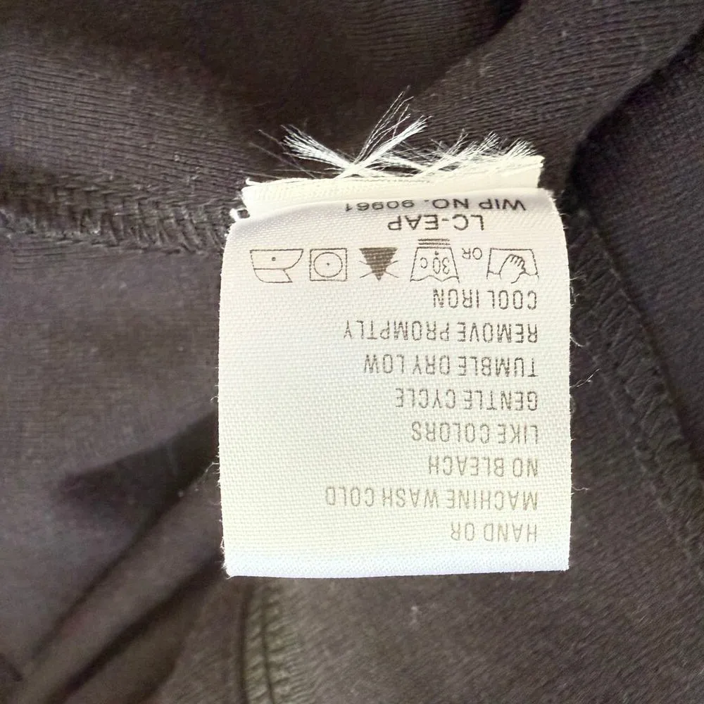 Woolrich‎ Full Zip Short Jacket in Black Stretch Cotton, Size Medium - Image 12