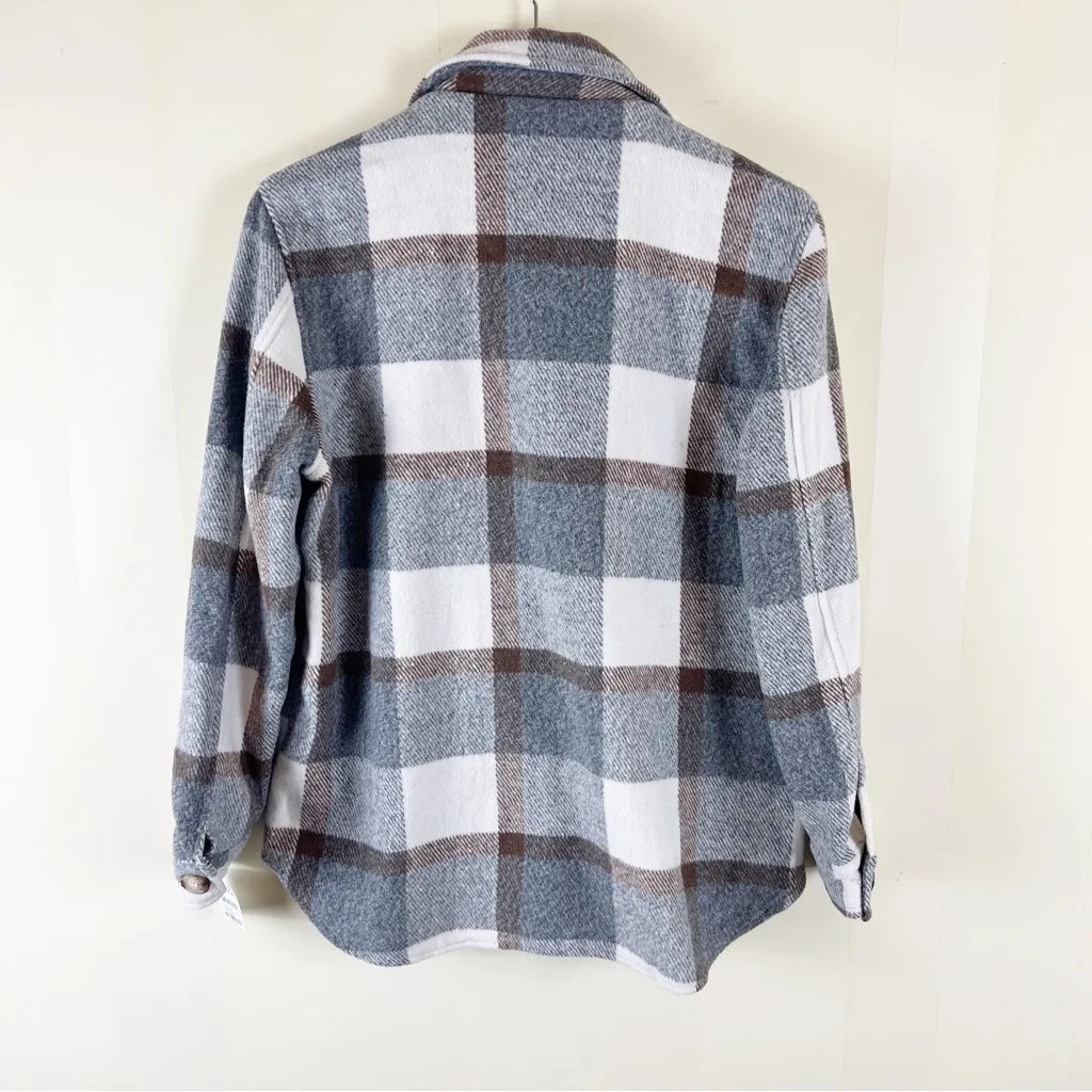 Blank NYC Plaid Shacket Easy Does It - Image 5