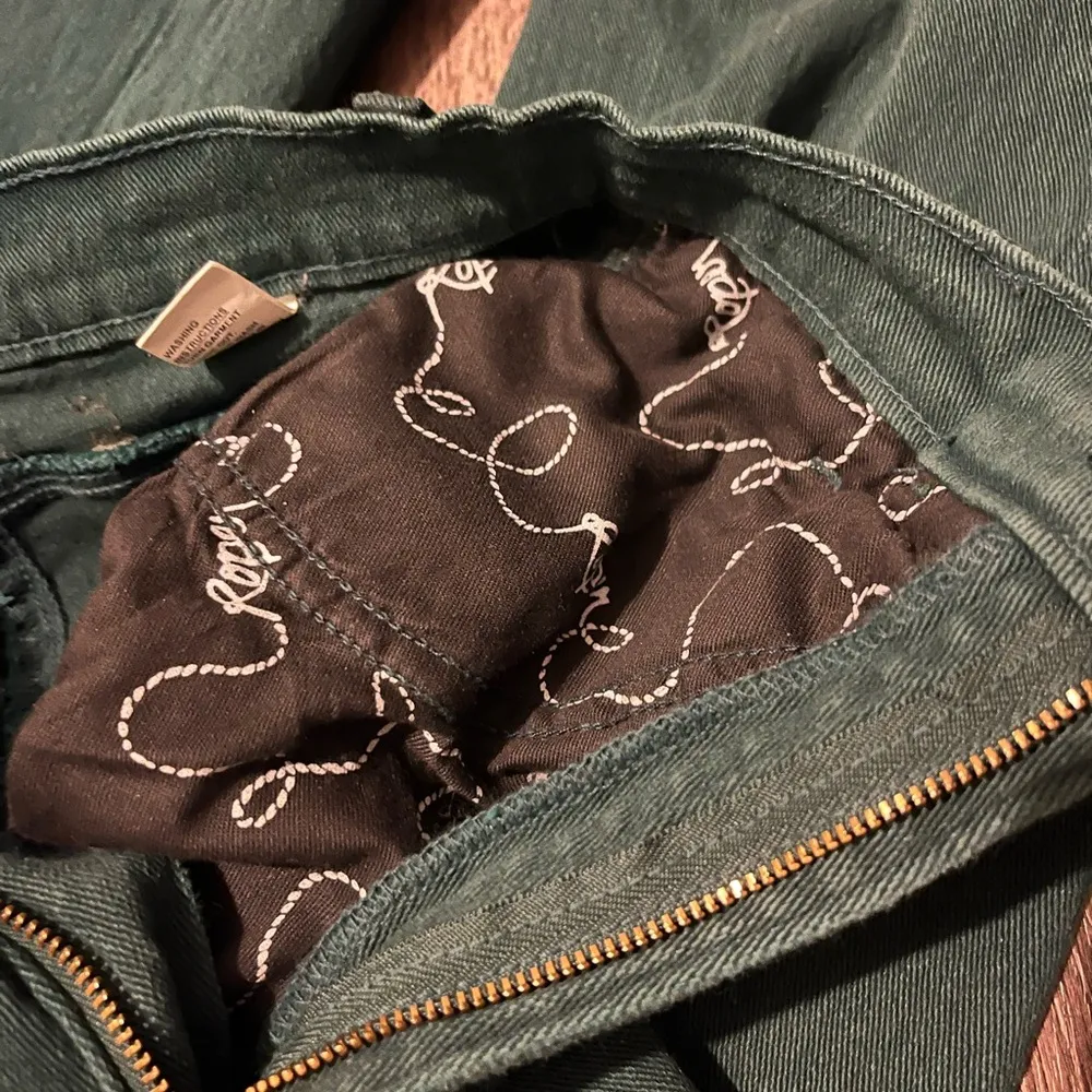 Roper Vintage High Waisted Jeans Green Size undefined - Image 9