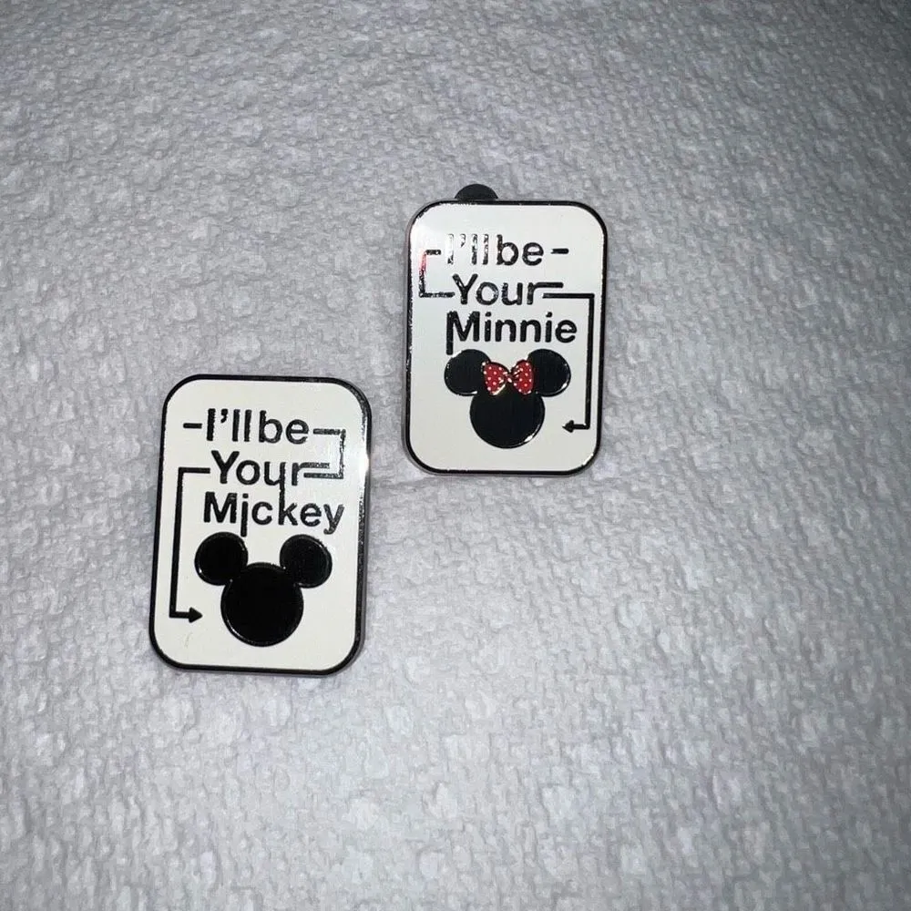Disney 2014 Mickey Pin Set - I’ll‎ Be Your Mickey And I’ll Be Your Minnie - Image 3