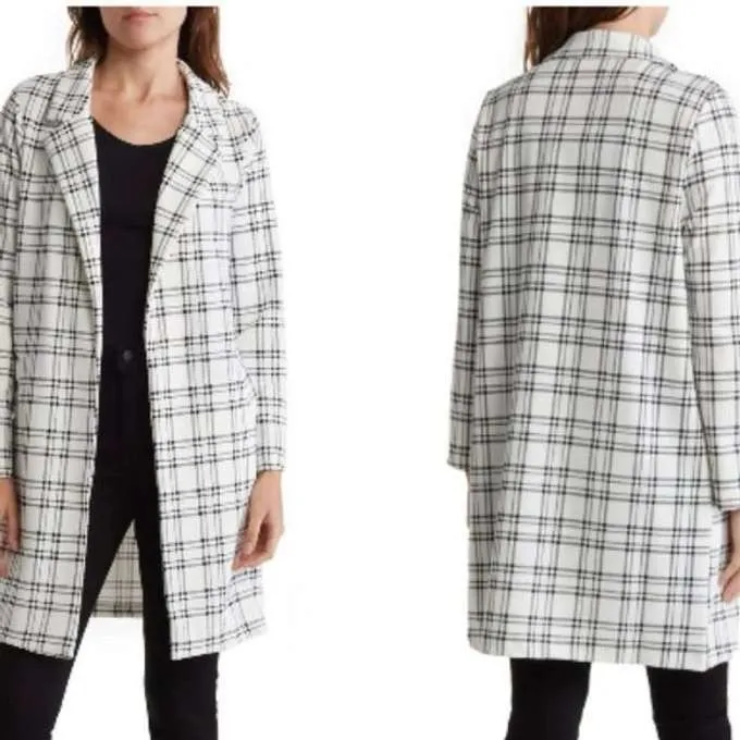 MELLODAY NWT  Black/White Topper Jacket - Image 2