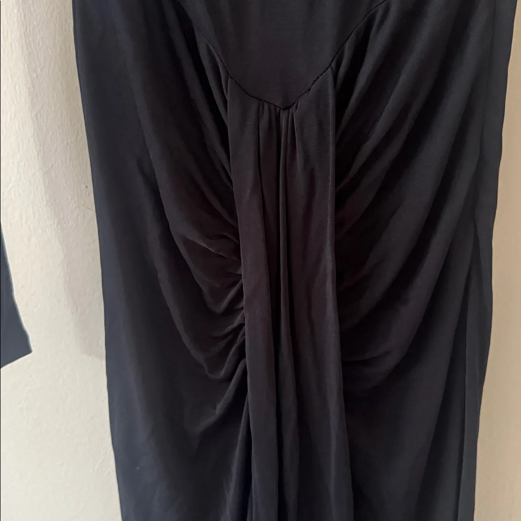 STAUD Gres Dress, Size Small, $395 Black - Image 9