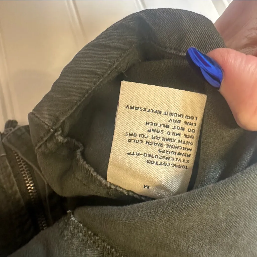 Ashley by 26 International Women’s Green Utility Vest, size M - Image 5