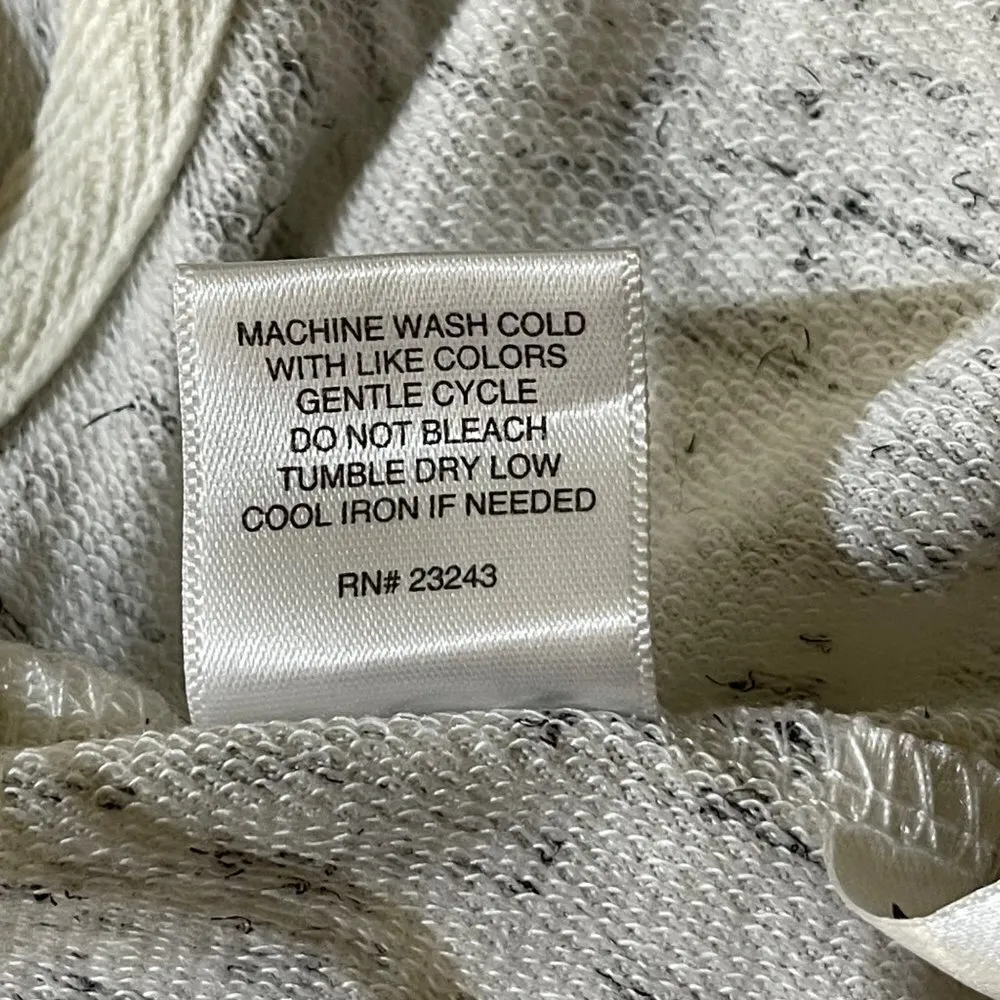 New York & Company Heather Gray Hooded Poncho Size S/M Small Medium - Image 8