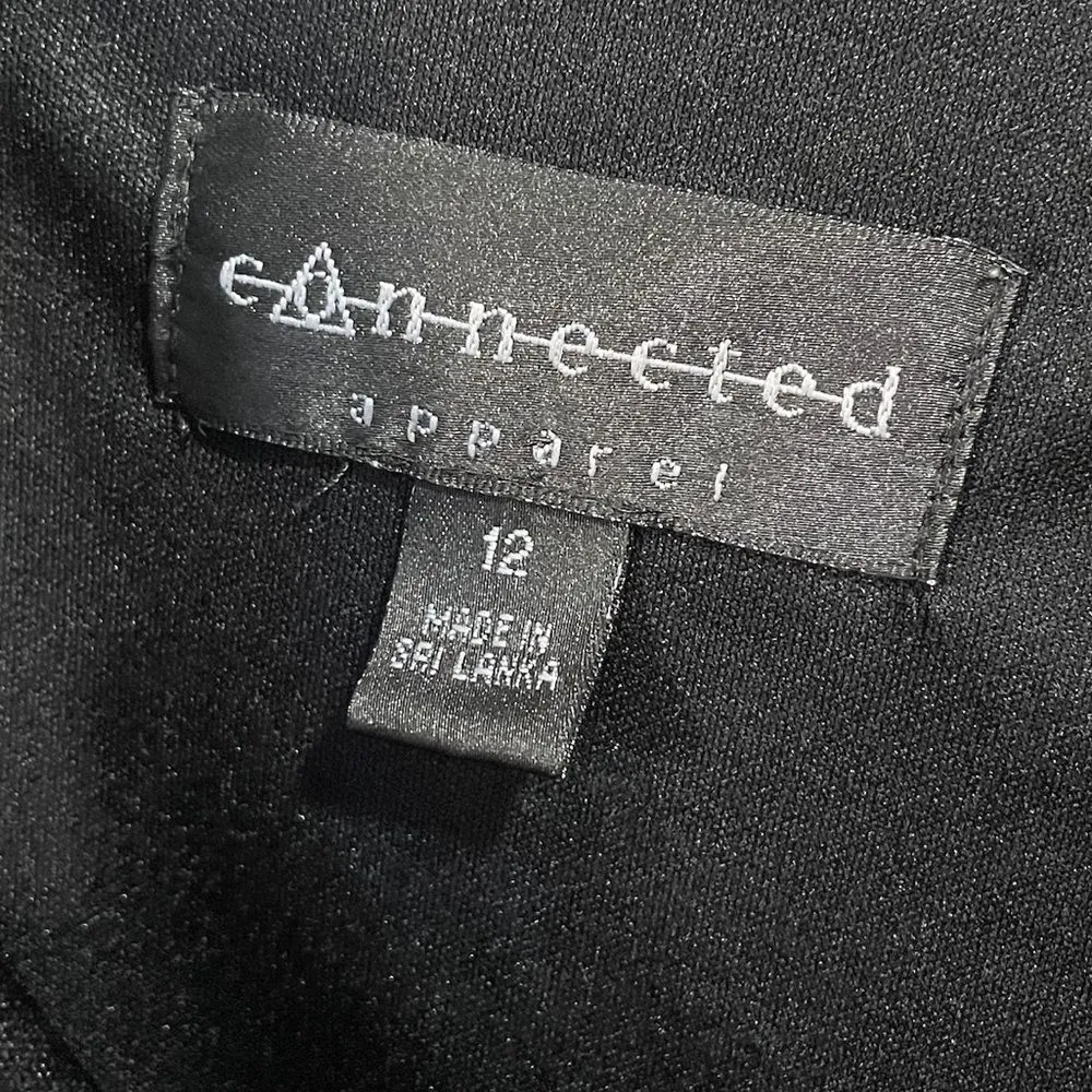 Connected Apparel Brush Stroke One Shoulder Strappy Mini Formal Draped Dress - Image 6