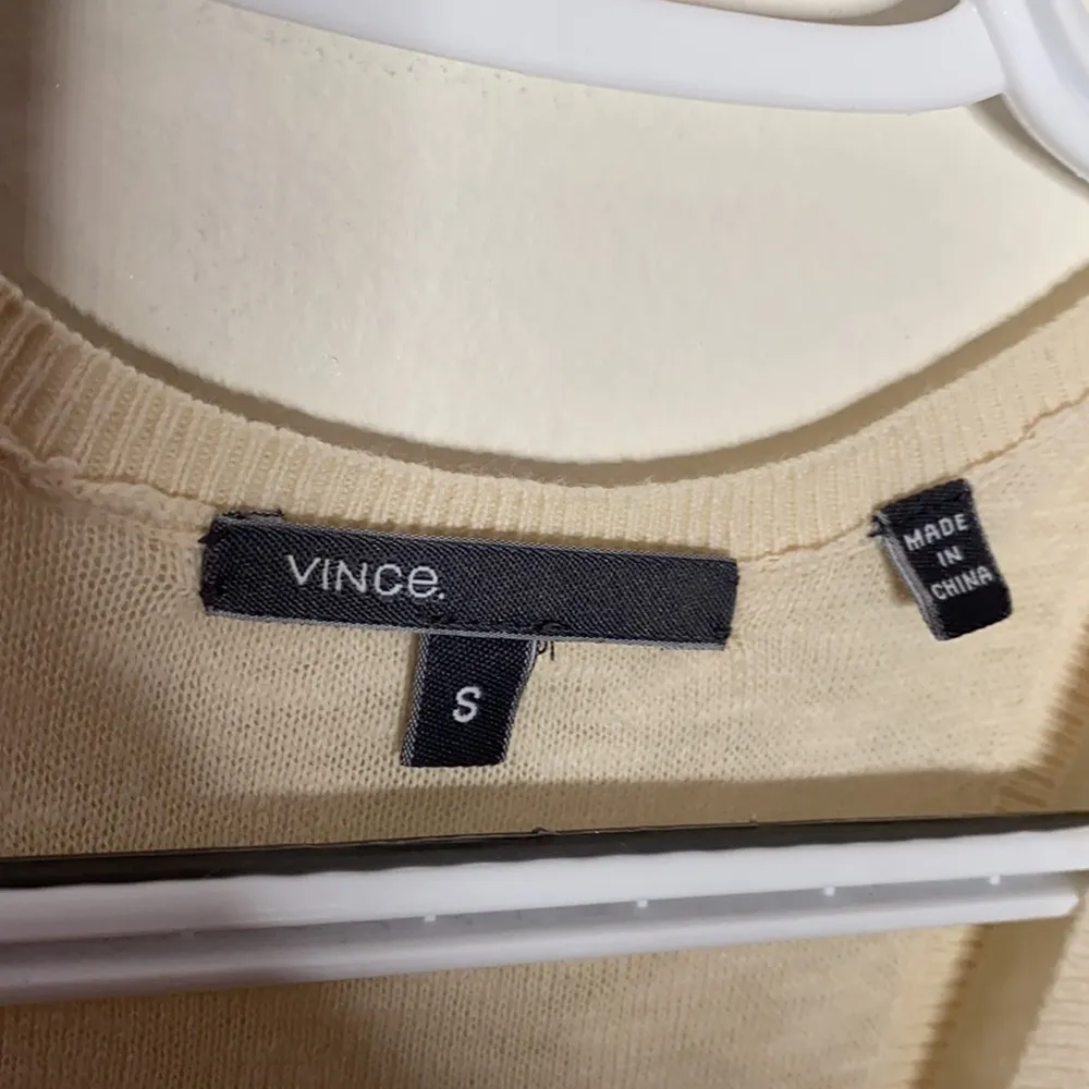 Vince textured sweater tank with pockets size S - Image 8