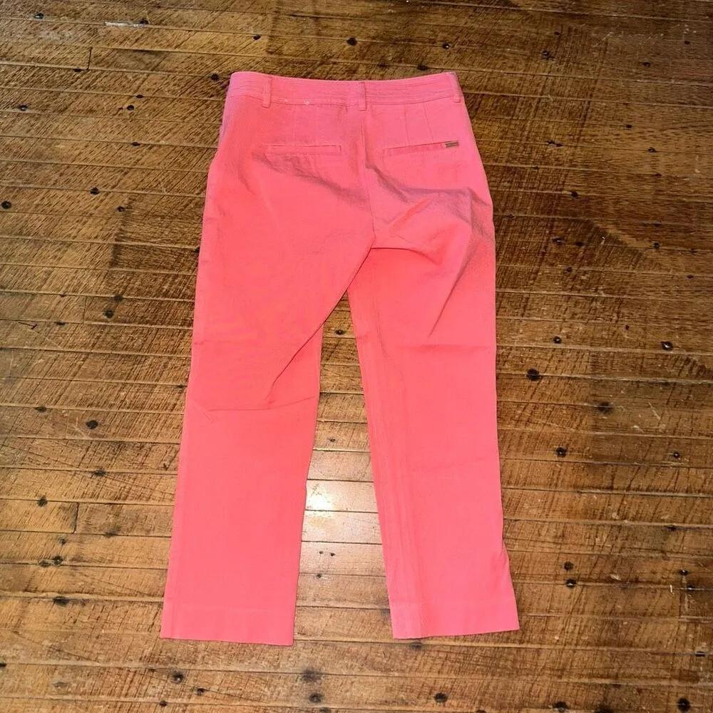 White House Black Market The Slim Ankle pink 00 slacks - Image 4