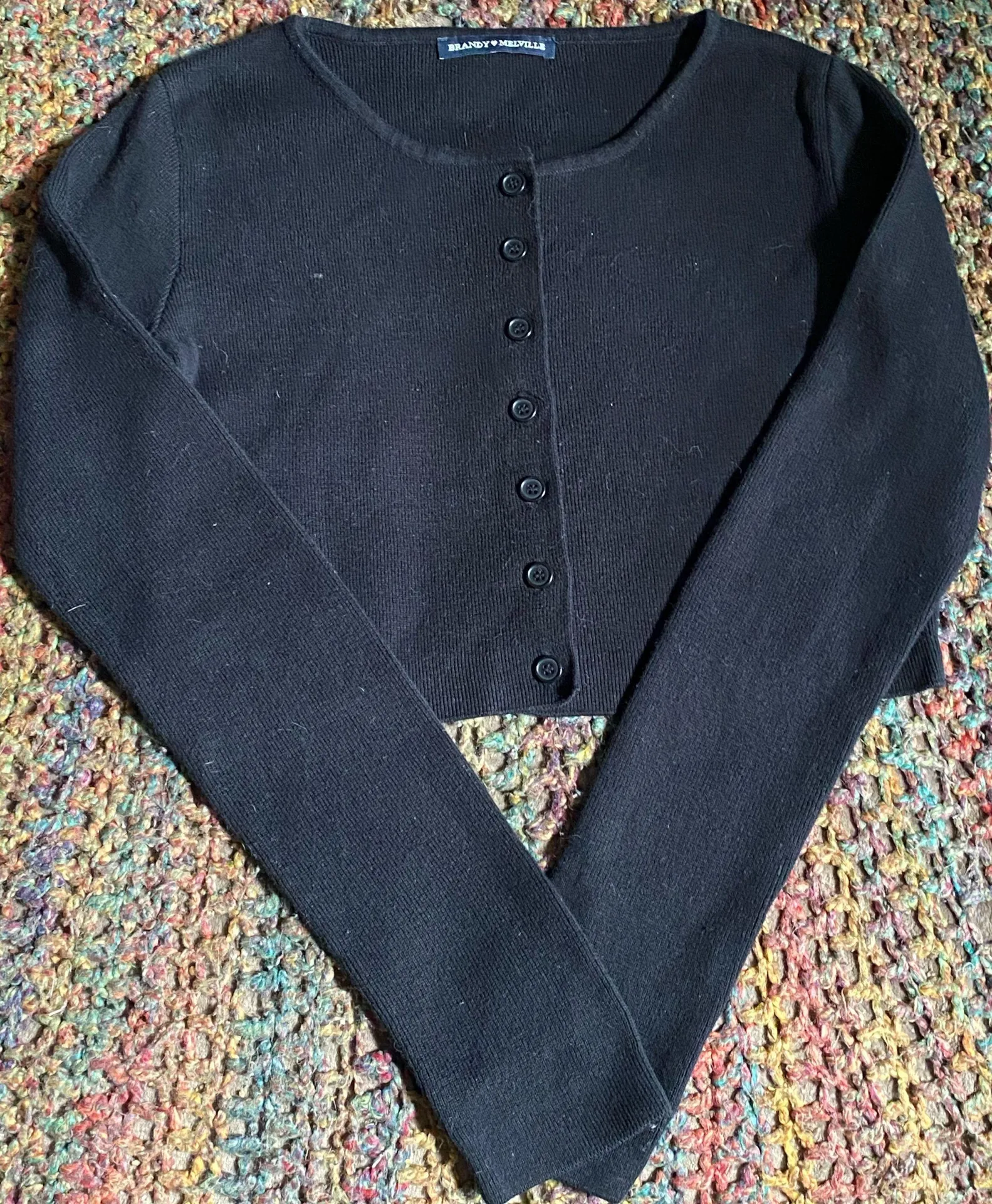 Brandy Melville Athelia Crop Cardigan Top - Image 2