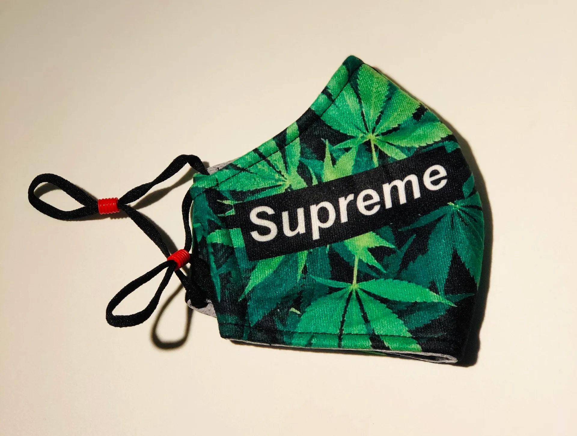 Supreme Green Leaf Face Mask - Image 3