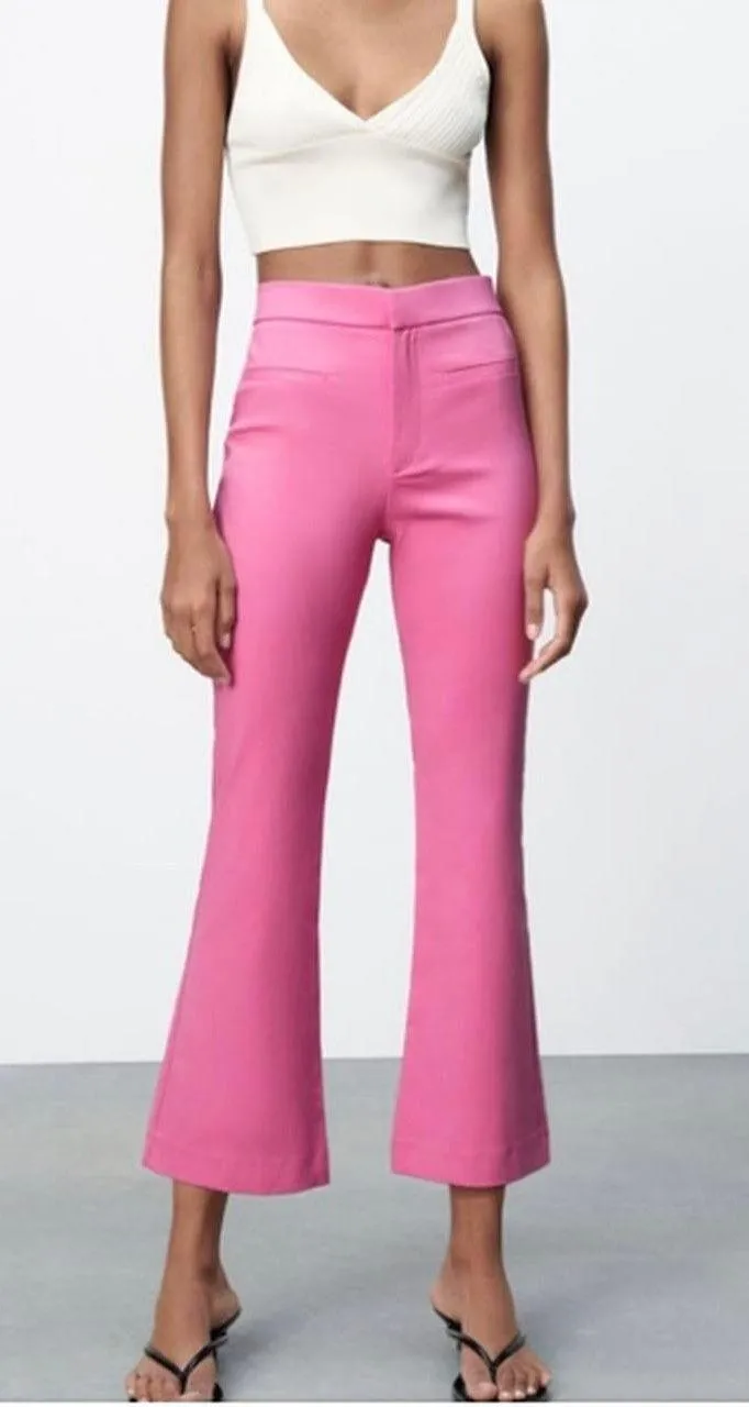 ZARA Cropped Flair Pant - Image 4