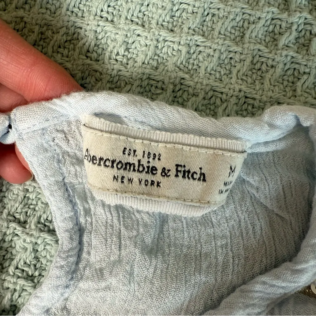 Vintage Abercrombie & Fitch Y2K Tank Going Out Top Womens Medium Sequin Shirt - Image 4