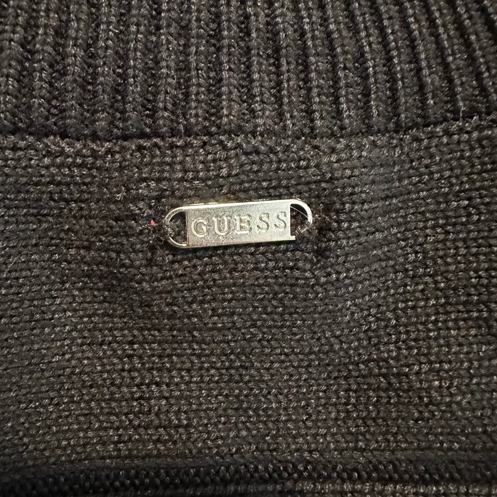 Guess Women’s‎ Zaila Braided Turtleneck Long Sleeve Crop Cozy Sweater Top Sz XS - Image 8