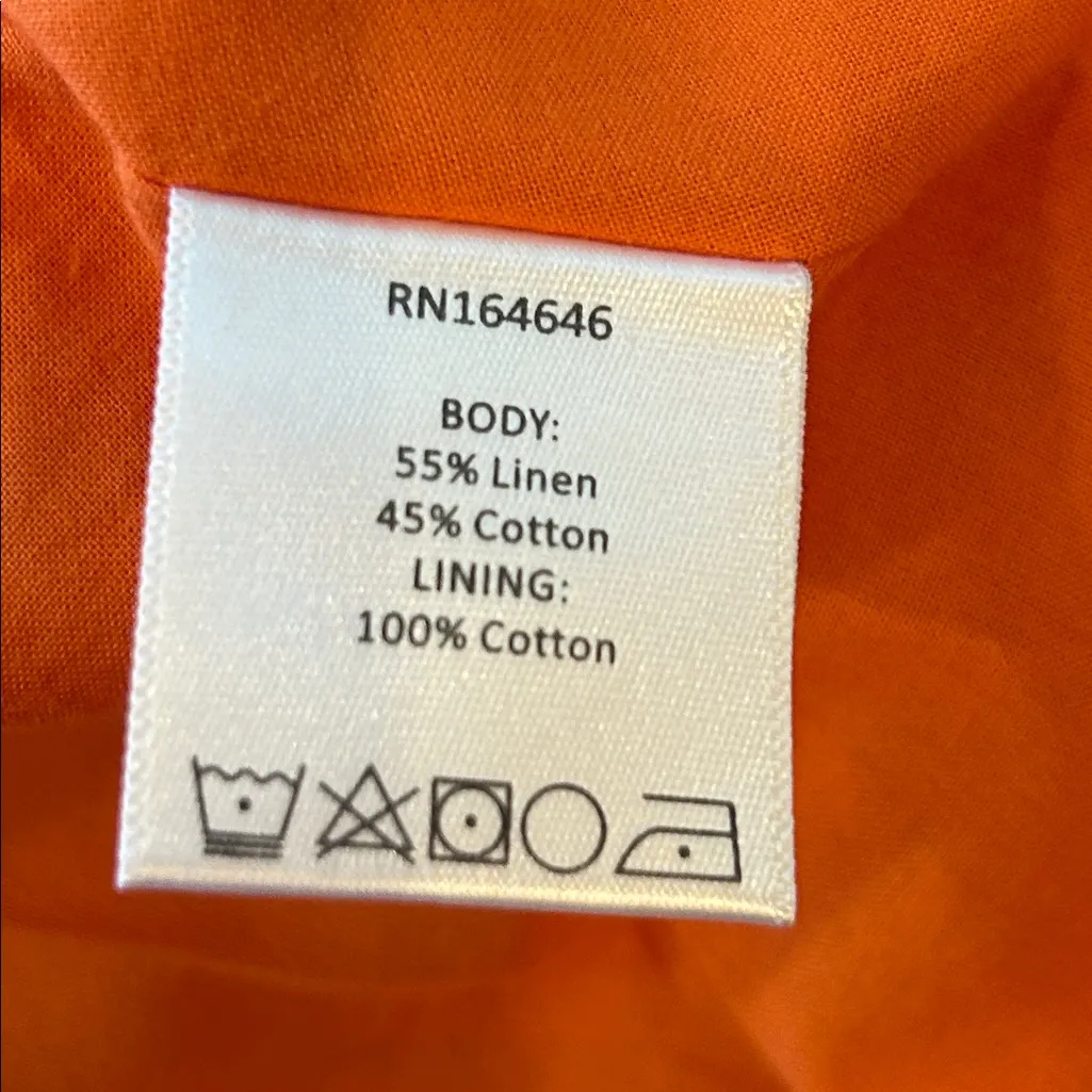 Mestiza NY Carmen Flare Sleeve Bow Mini Dress Linen Sun - Image 15