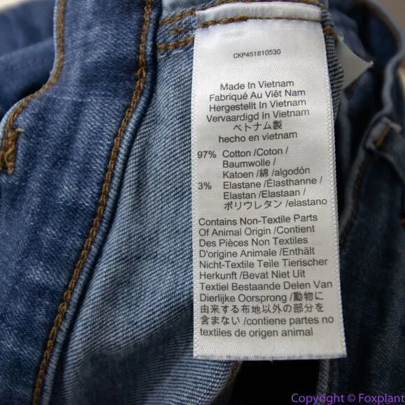 Madewell women's 10" High-Rise Skinny Jeans in Bradshaw Wash, size 23‎ - Image 14