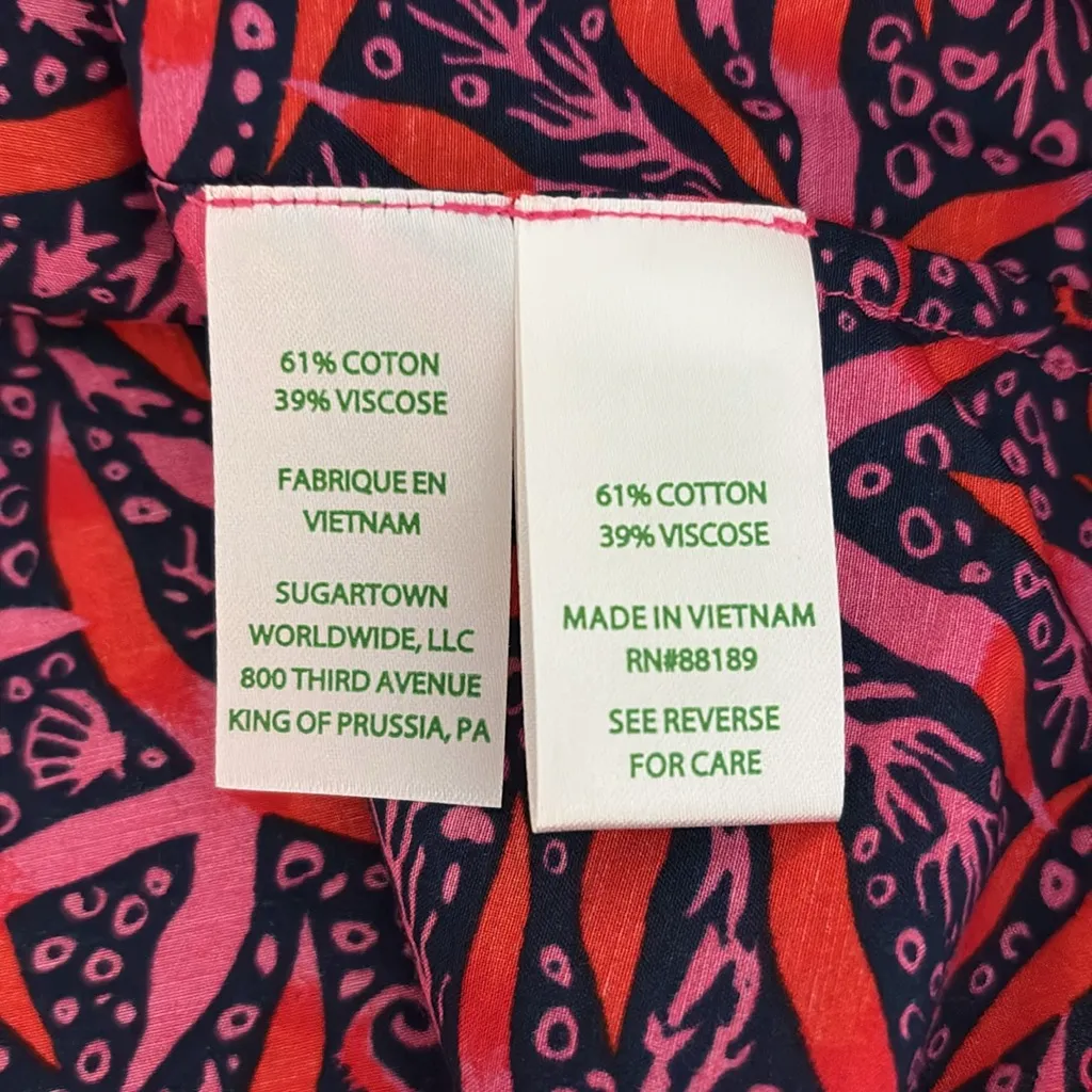 NWT Lilly Pulitzer Sullivan Top Long Sleeve Pullover Size Large - Image 10