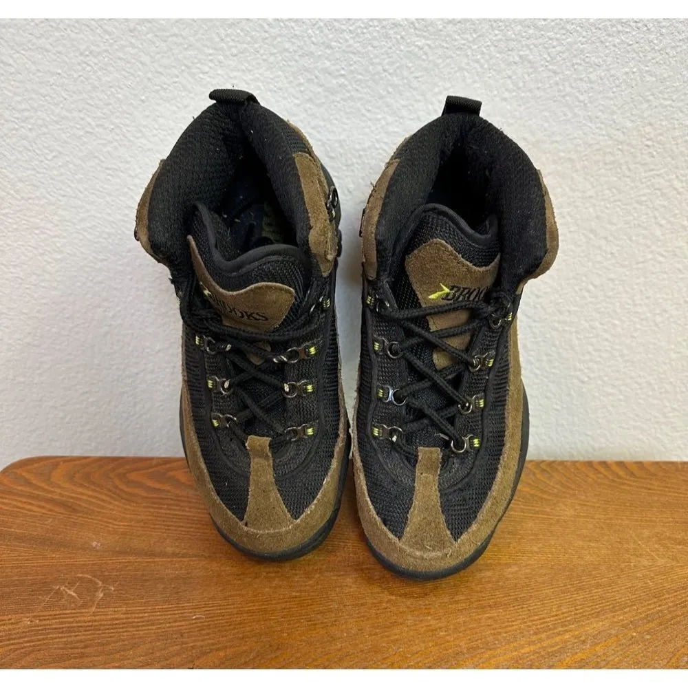 Women's Suede Mesh Hiking Boots Tan Black 29236 SIZE 6.5 Sku 2706 - Image 16