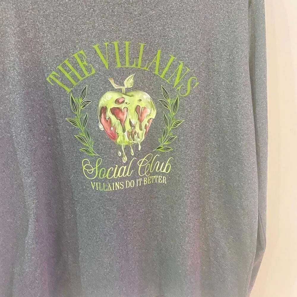 The Villains Social Club Villains long sleeve gray size XXL Green - Image 2