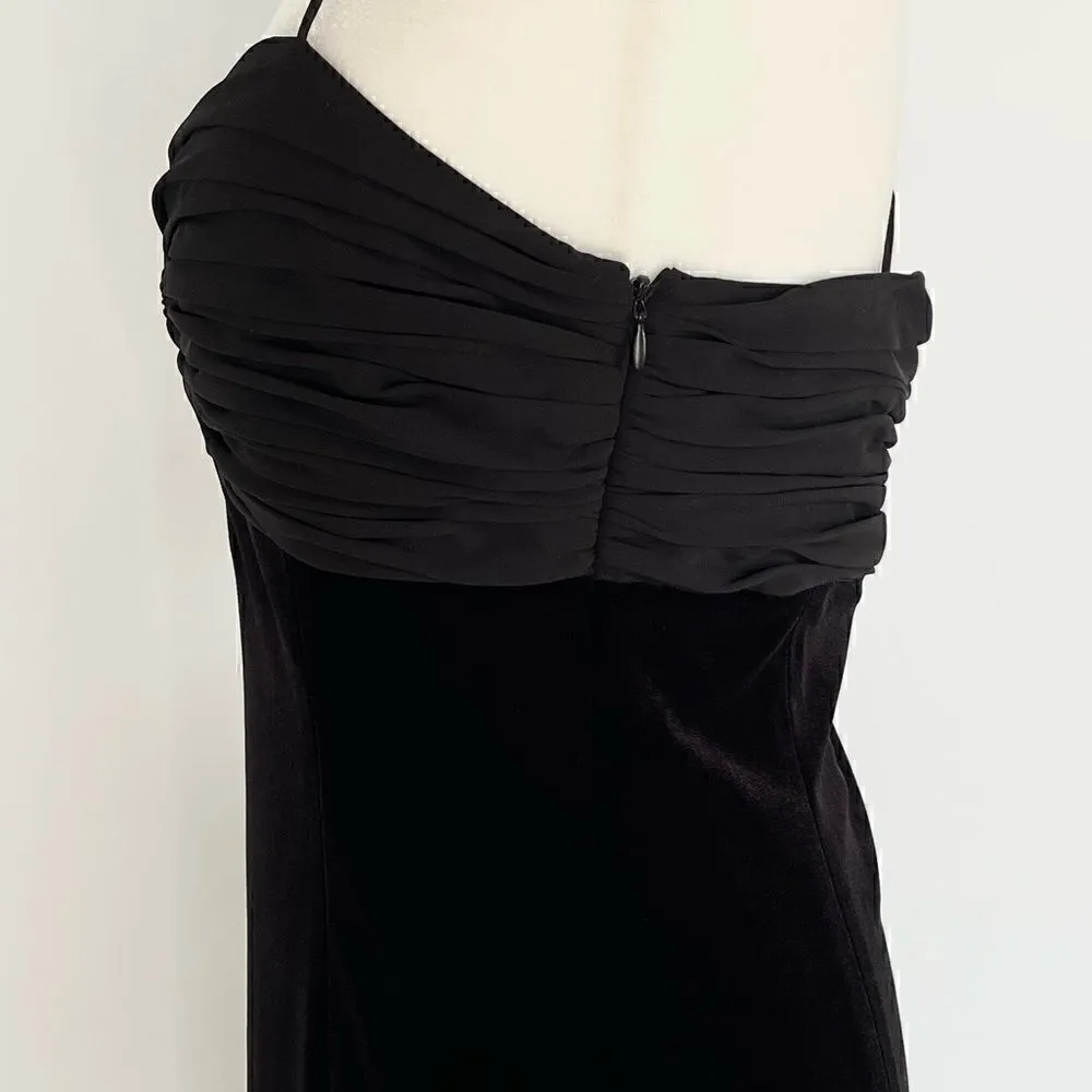NWT American Living by Ralph Lauren Velvet Chiffon Dress - 8 - Image 10