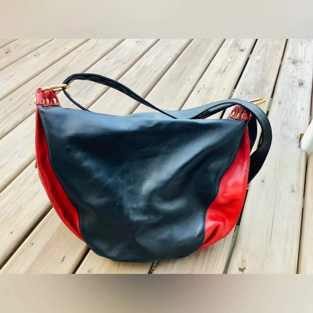 NICE practical genuine leather backpack/ shoulder bag 🔥🔥🔥 Black - Image 12