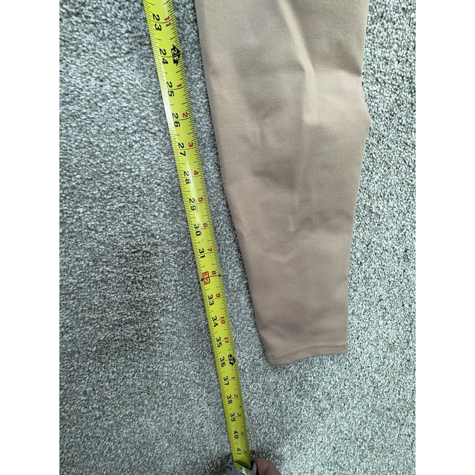 BYLT‎ Women's Everyday Pant Size Small Skinny Stretch Pull On Dress Pants Tan - Image 10