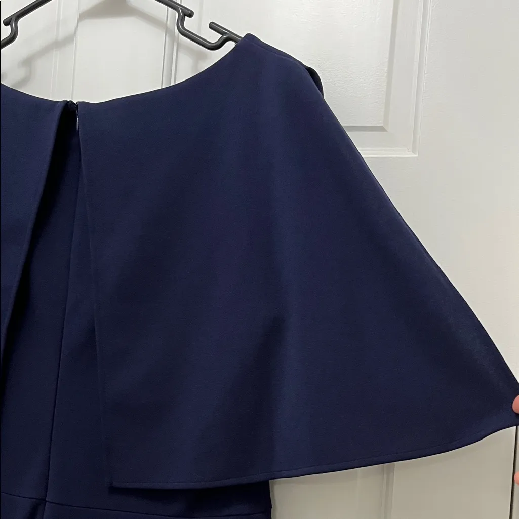 Connected Apparel Navy Blue Stretchy Flowy Versatile Jumpsuit - Size 14 - Image 11