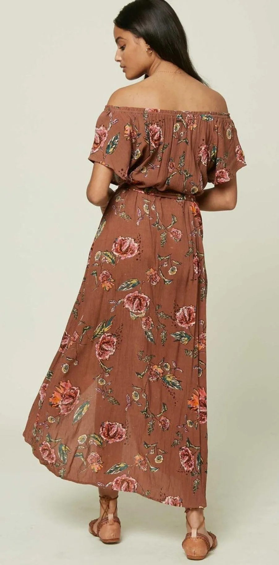 NWT O’Neill Woven Wrap Midi Dress - Image 2