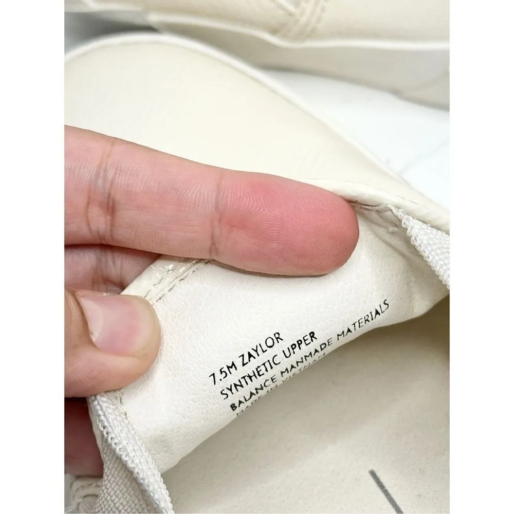 Dolce Vita Zaylor Womens Size 7.5 Shoes Cream Low Top Slip On Casual Sneakers Tan - Image 11