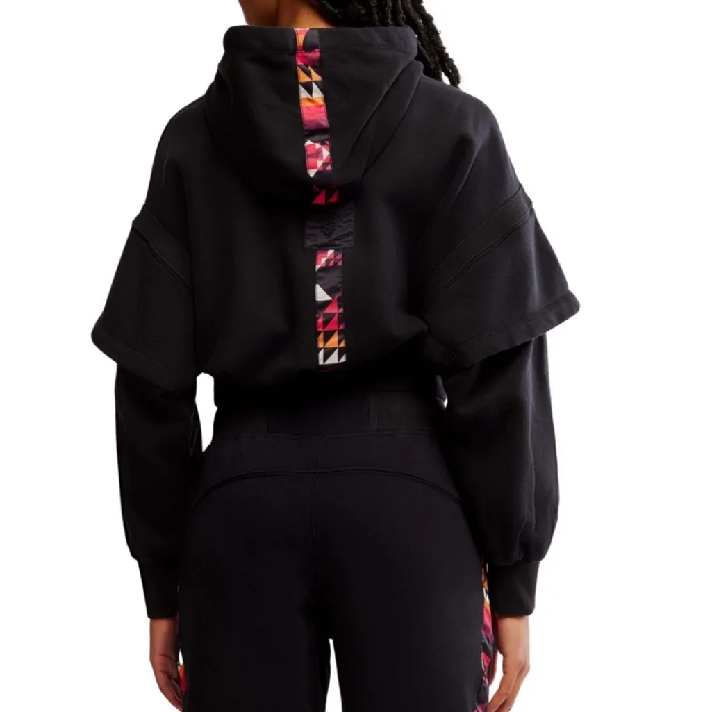 Free People Movement Snow Flow Hoodie XS Black - Image 5