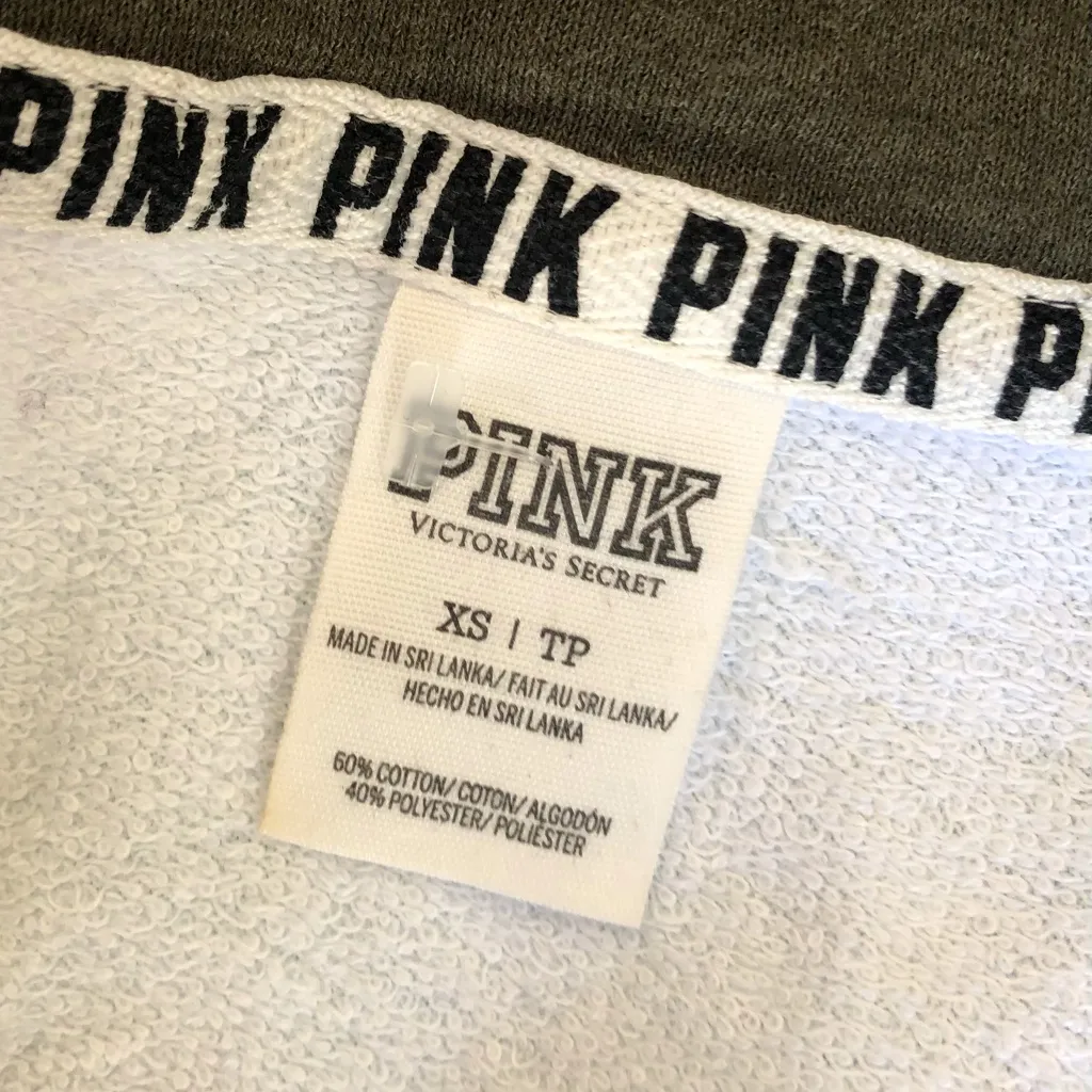 Victoria secret pink half zip up pullover - Image 7