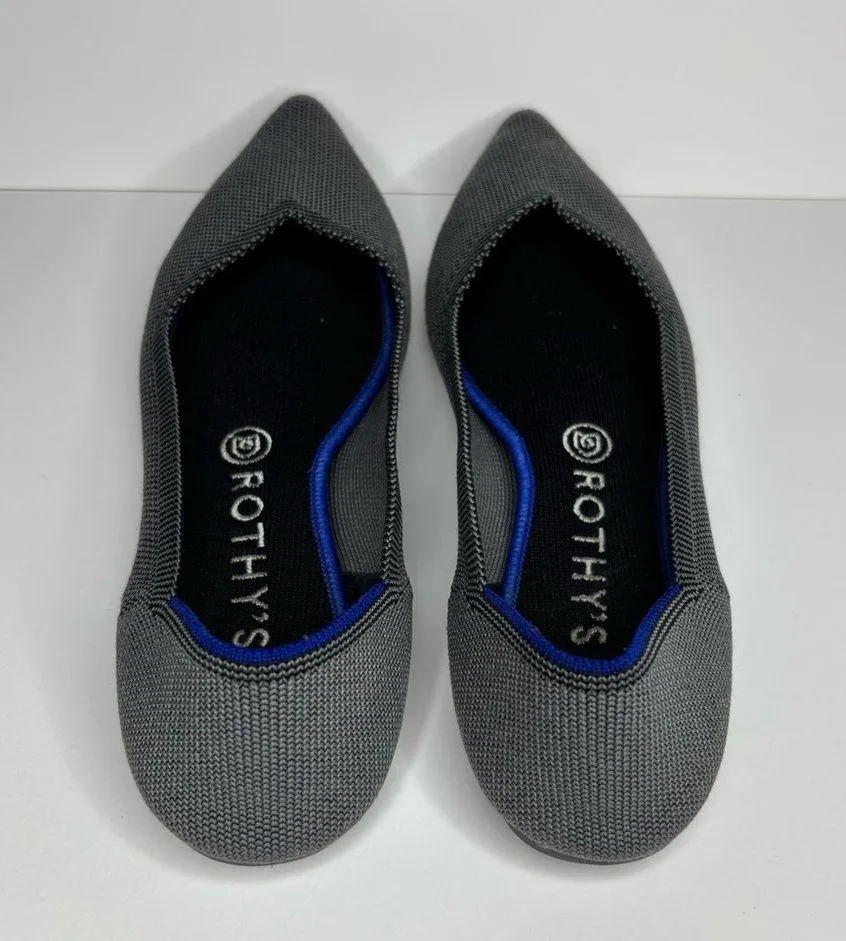 Rothy's Rothy’s Point Flat Gray - Image 9