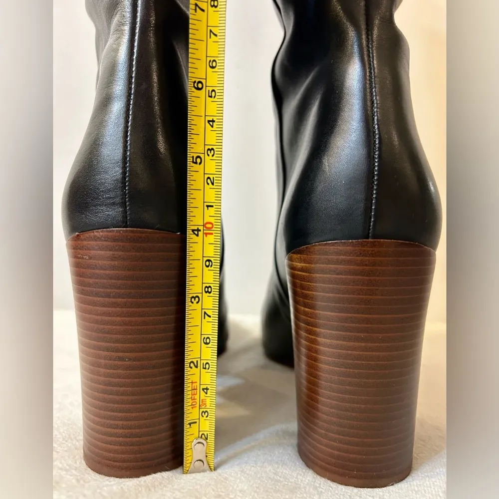 Lands’ End Stanton High Heel Tall Pullon Black Boots Size 9 - Image 10