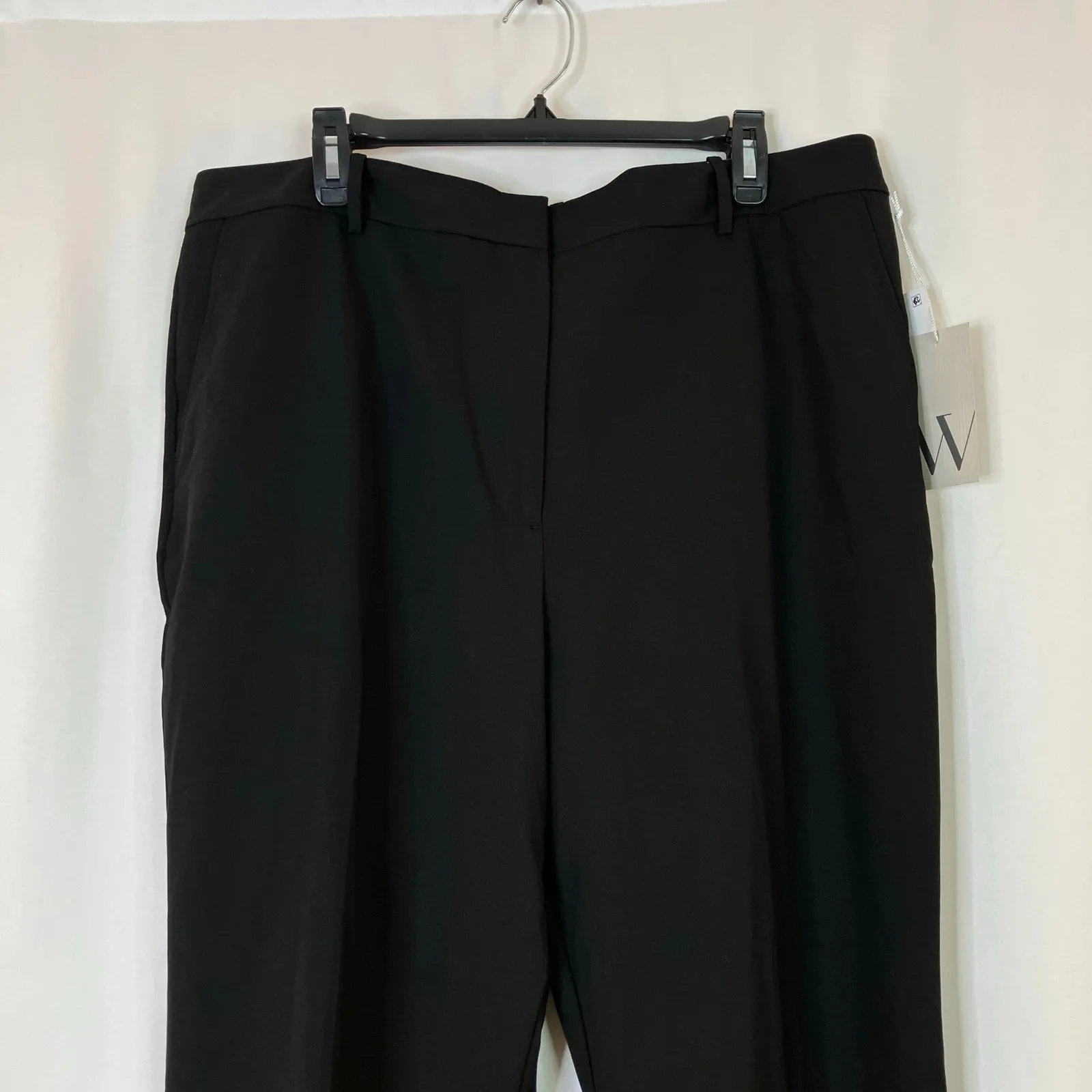 Worthington | High Rise Trouser Black Dress Pants Polyester Blend NWT Womens 18 - Image 2