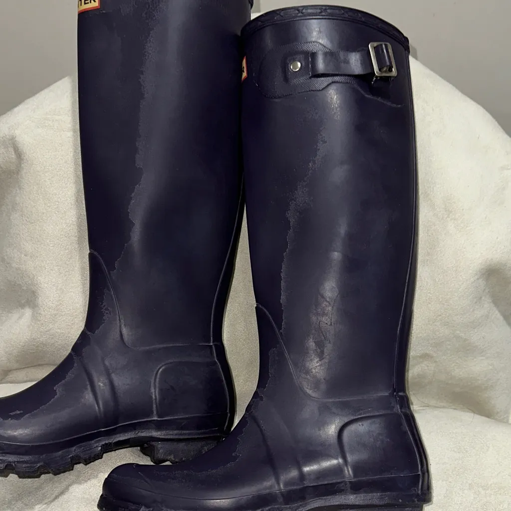 Hunter Women's Purple  Winter & Rain Boots - Image 8