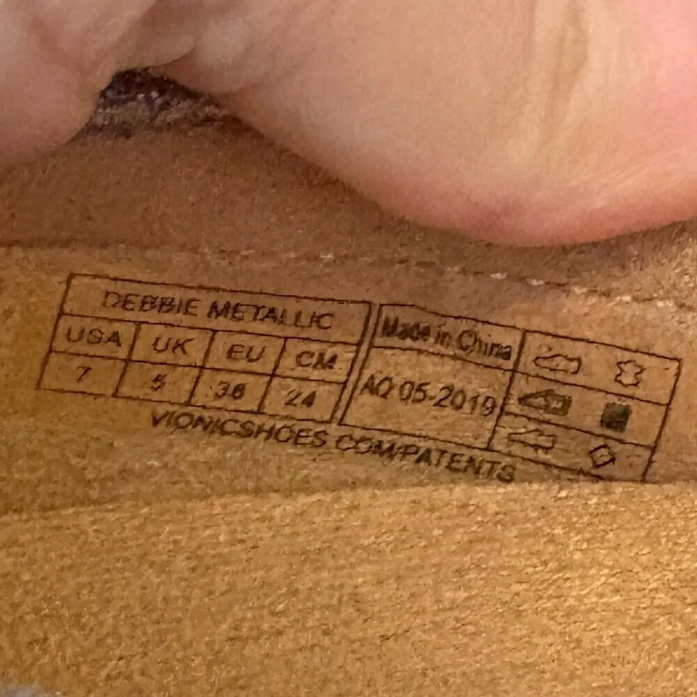 Vionic  Debbie Metallic driver loafer shoes - Image 6