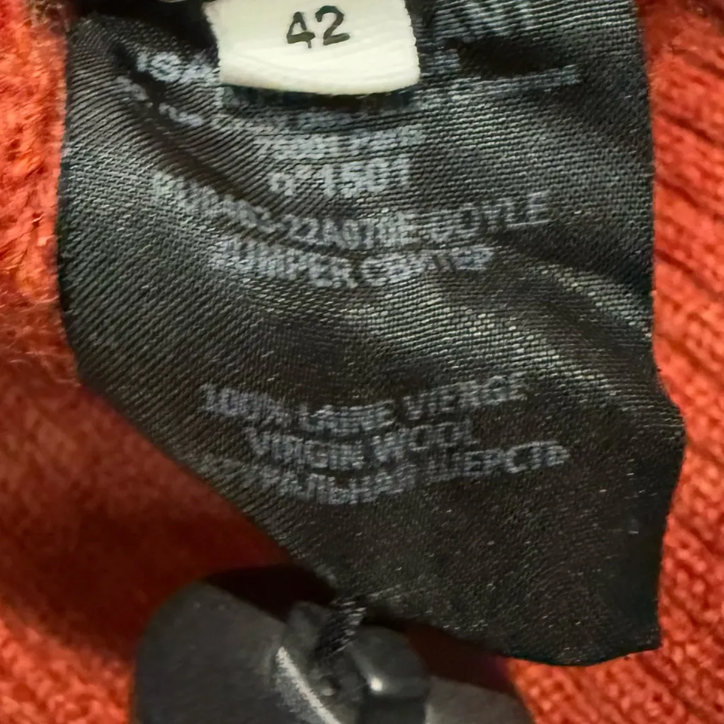 Rare Isabel Marant Etoile Striped Doyle Crewneck Wool Sweater SZ 42 / 10 $585 - Image 8