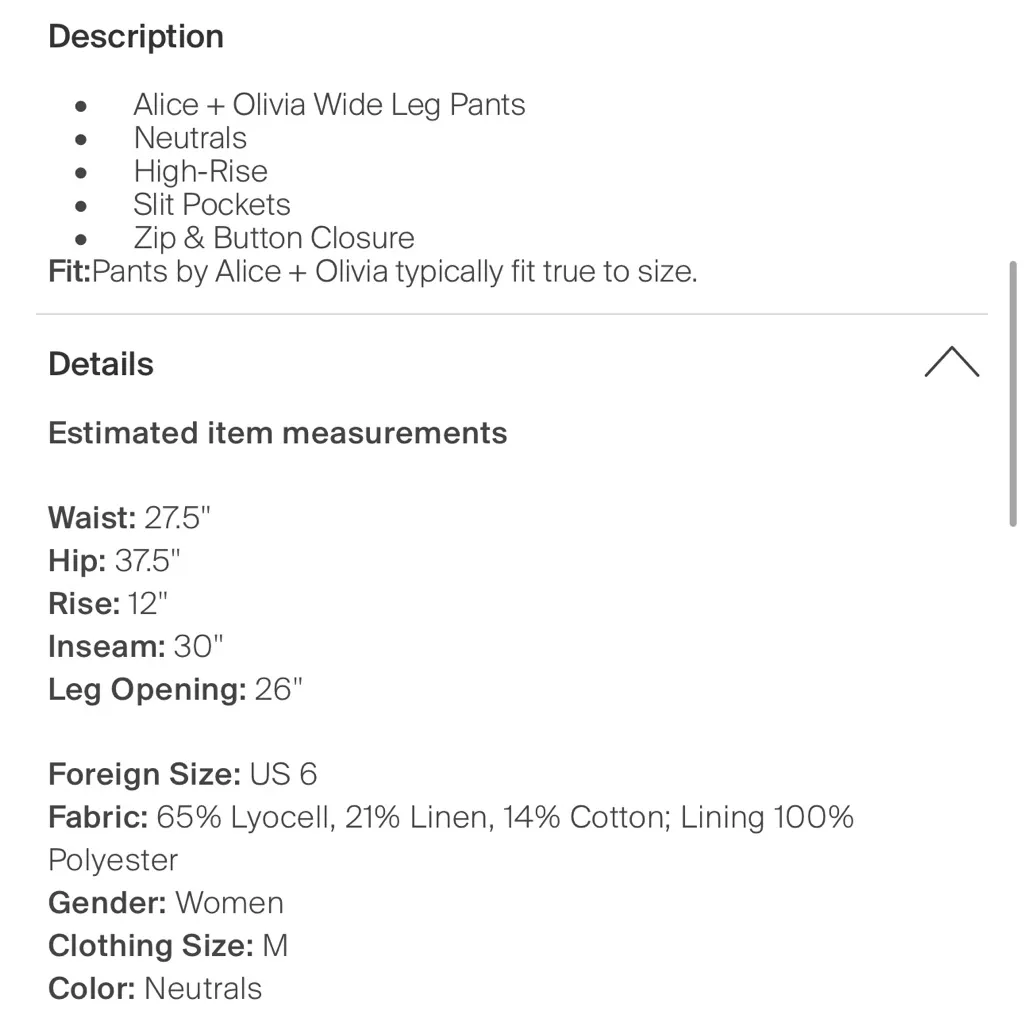 MOVING SALE Alice and Olivia Wide Leg White Linen Cargo Pants - Image 13