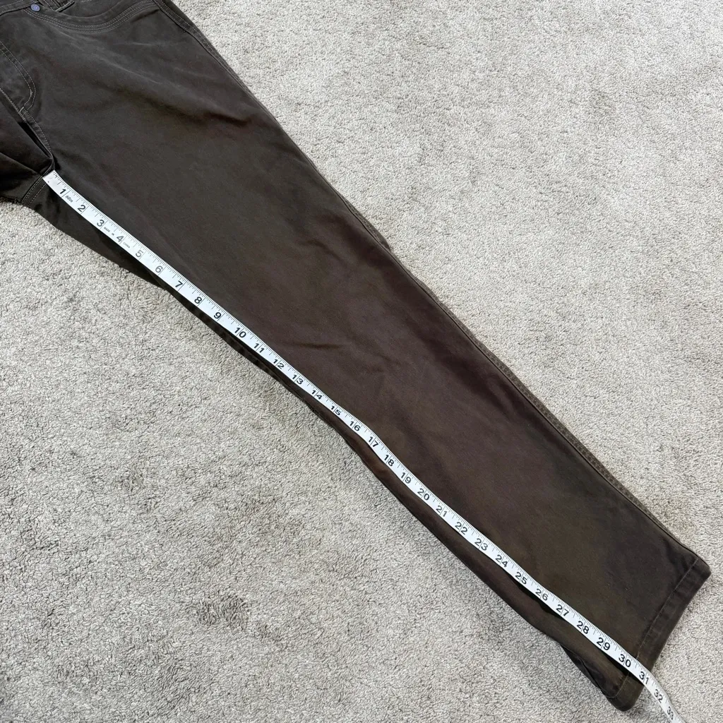 Kuhl Women’s Klaudette Pants Mid Rise Straight Leg Outdoor Hiking in Brown 8 - Image 16