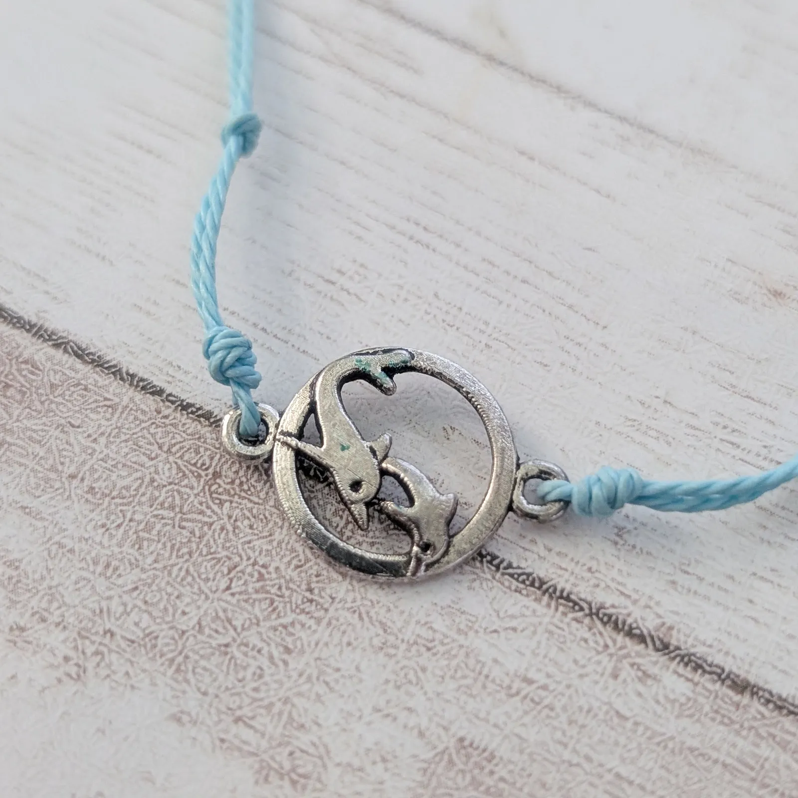 Adjustable Blue Bracelet - Image 5