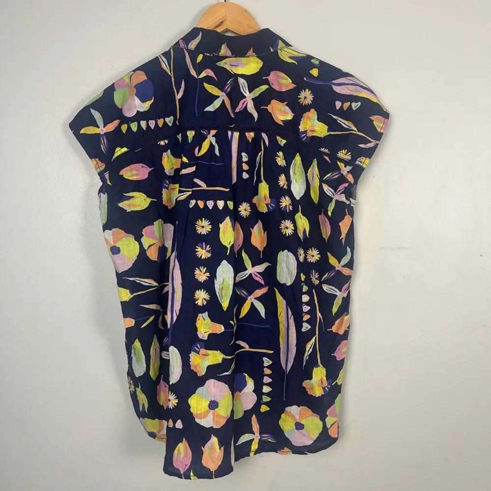 Anthropologie Luke John Matthew Arnold Blossom Surf Buttondown size XS - Image 9