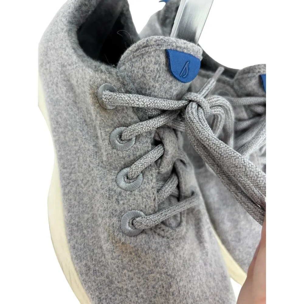 Allbirds Sneakers Womens 8 Merino Wool Runners Shoes Gray Lace Up Comfort Casual - Image 2