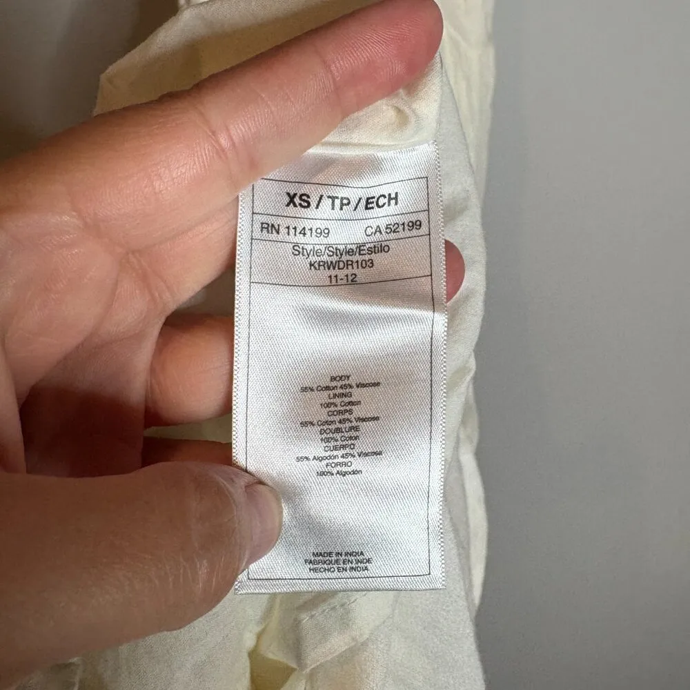 Quiksilver Chula Vista Embroidered Ivory Maxi Dress - Image 6