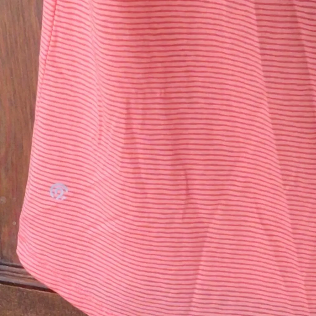 Women’s Champion Cap Sleeve Lattice detail Activewear Top in Tangerine sz xs Orange - Image 4