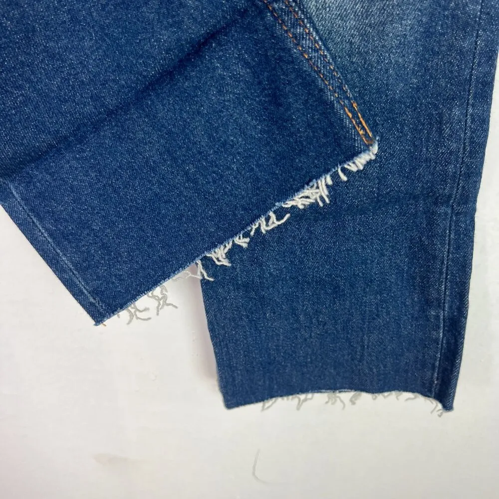 NWT J. Crew 9" Billie Mid-Rise Demi-Boot Crop Jean Lantern Wash Raw Hem Size 23 - Image 4