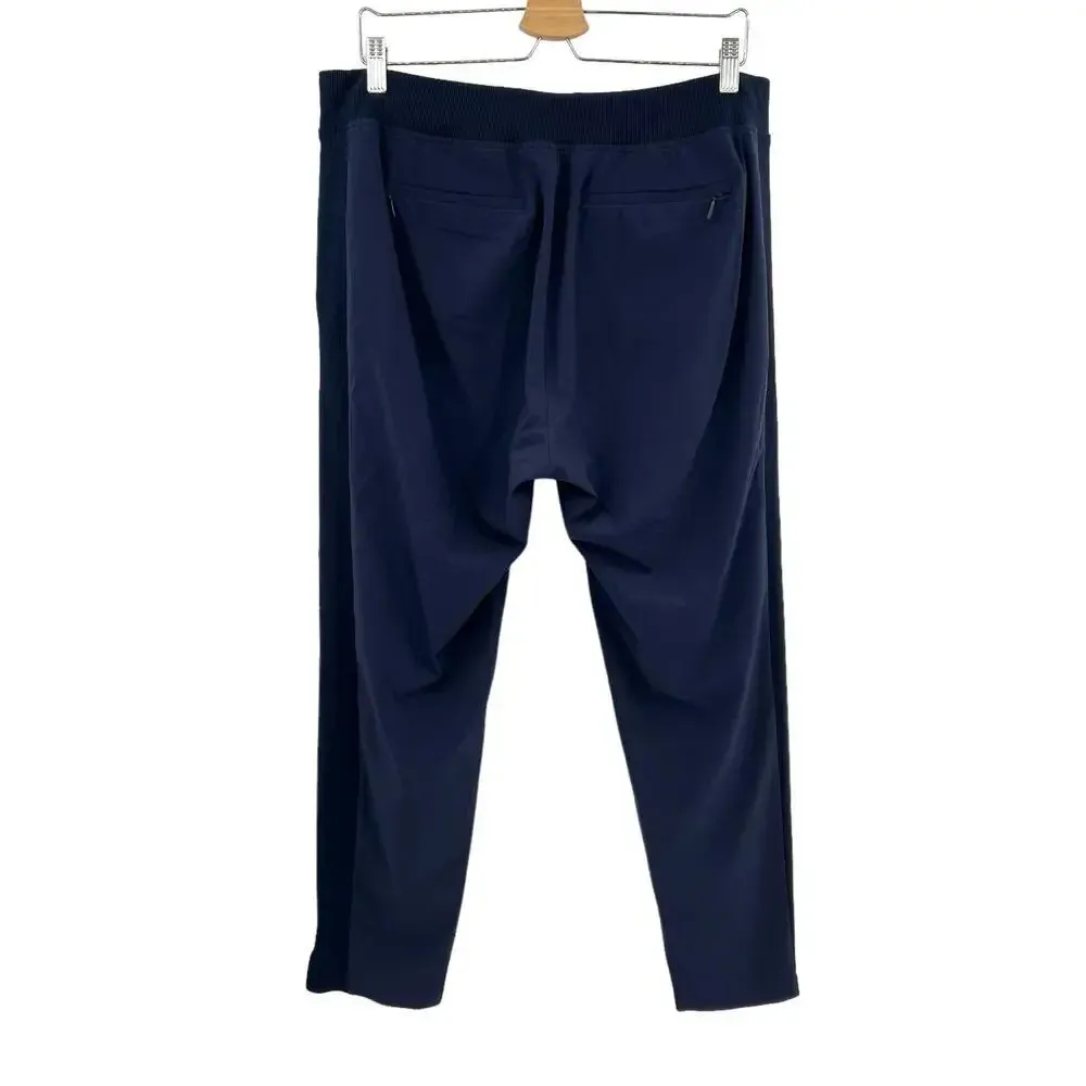 Athleta Brooklyn Mid Rise Ankle Pant Navy Blue‎ Size 12 - Image 8
