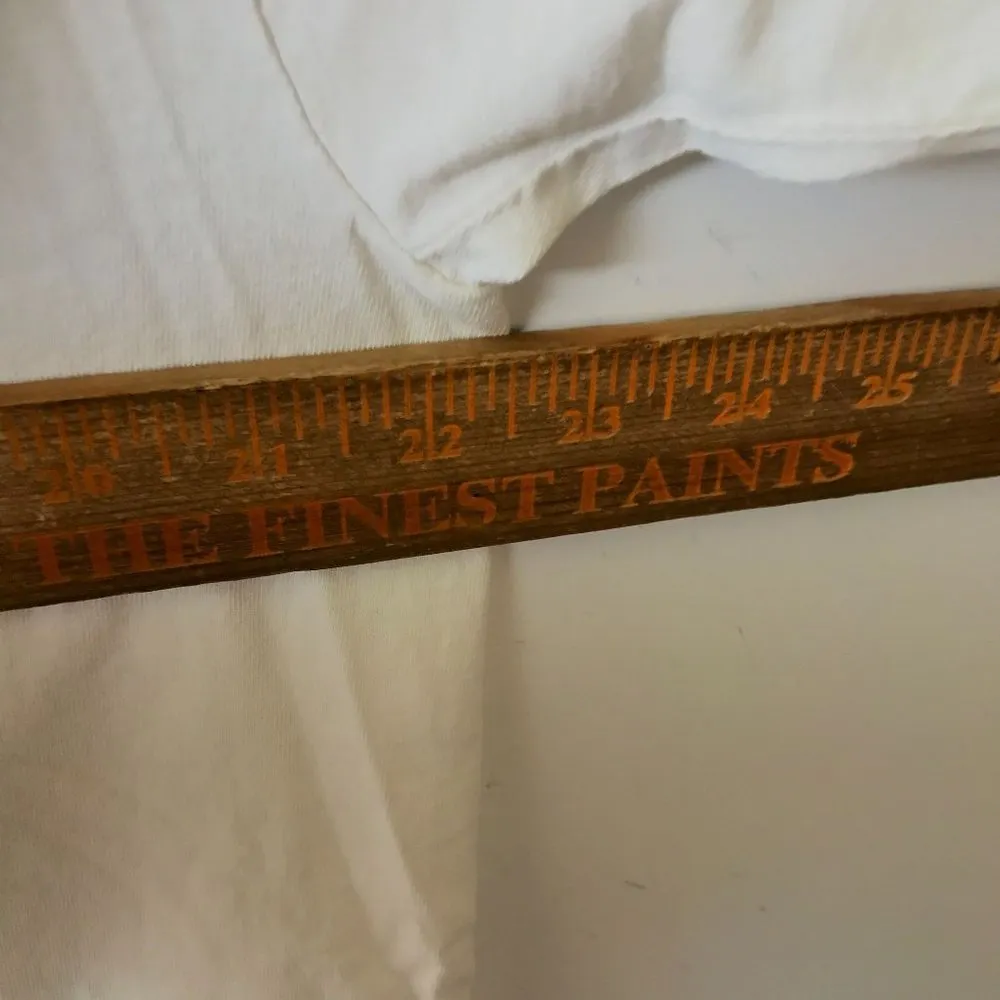 Grand Slam Baseball Camp T Shirt Vintage 90s White Large L Single Stitch Sports - Image 14